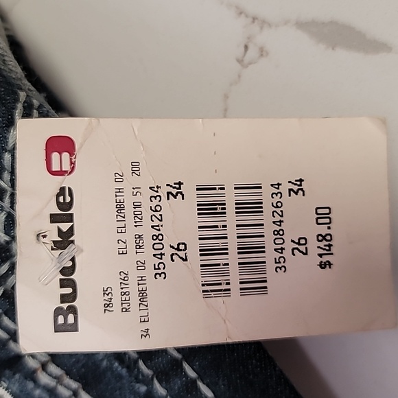 NEW BKE Buckle jeans. Size 26 - Picture 6 of 6